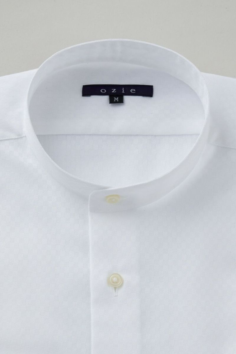 ワイシャツ 8063-C04A-WHITE-衿1
