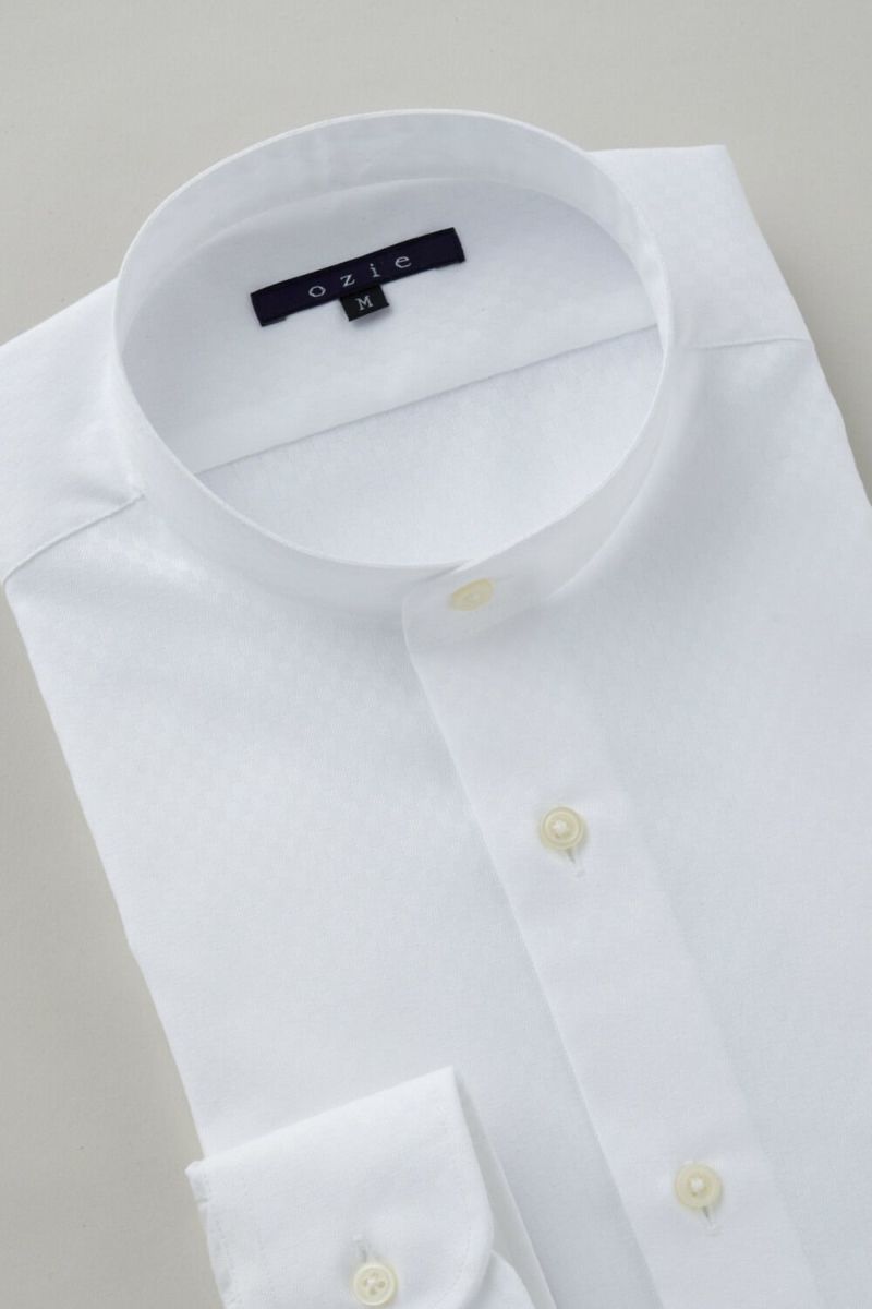 ワイシャツ 8063-C04A-WHITE-衿3