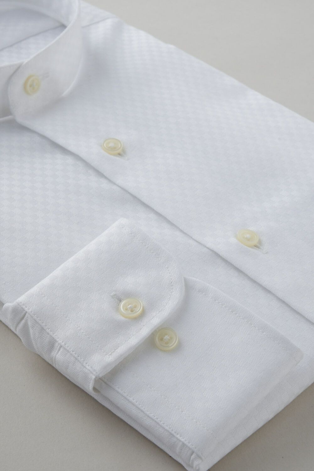ワイシャツ 8063-C04A-WHITE-カフス
