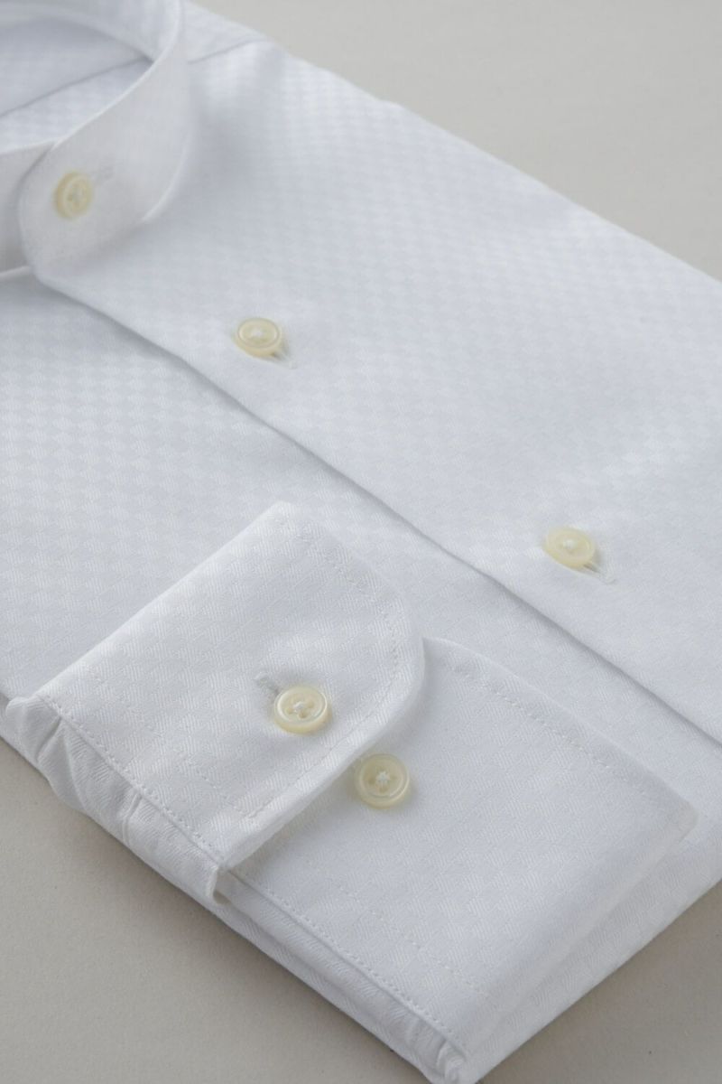 ワイシャツ 8063-C04A-WHITE-カフス
