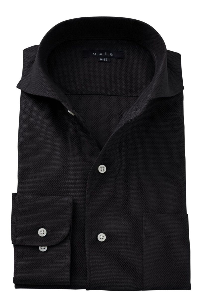 ワイシャツ 8045-C03B-BLACK