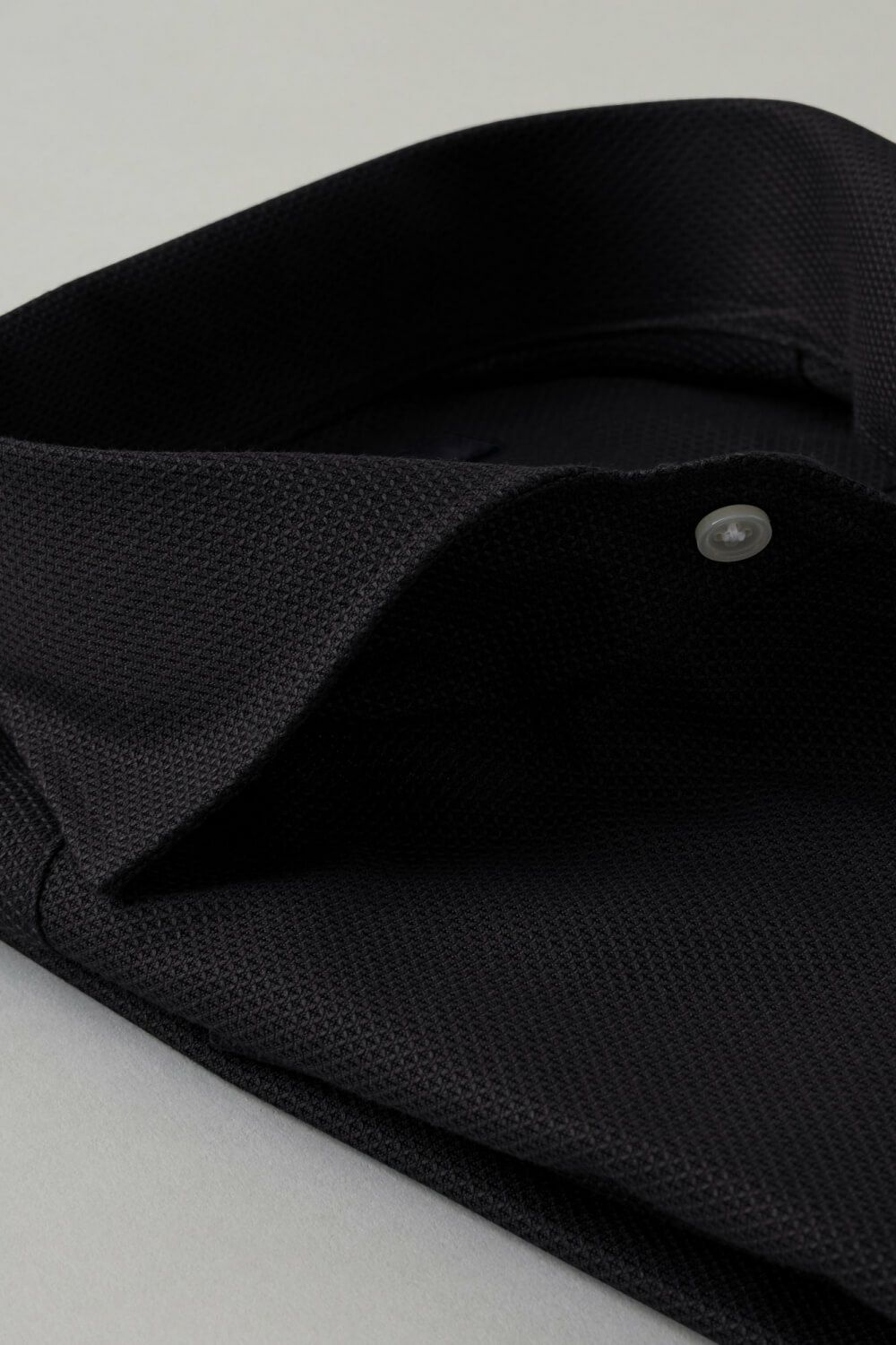 ワイシャツ 8045-C03B-BLACK-衿2