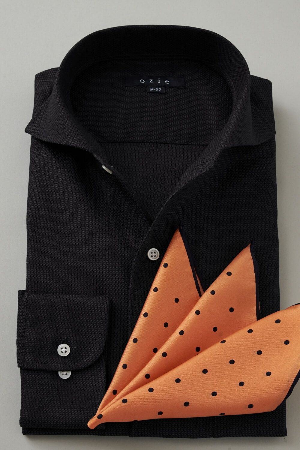 ワイシャツ 8045-C03B-BLACK-コーディネートイメージ
