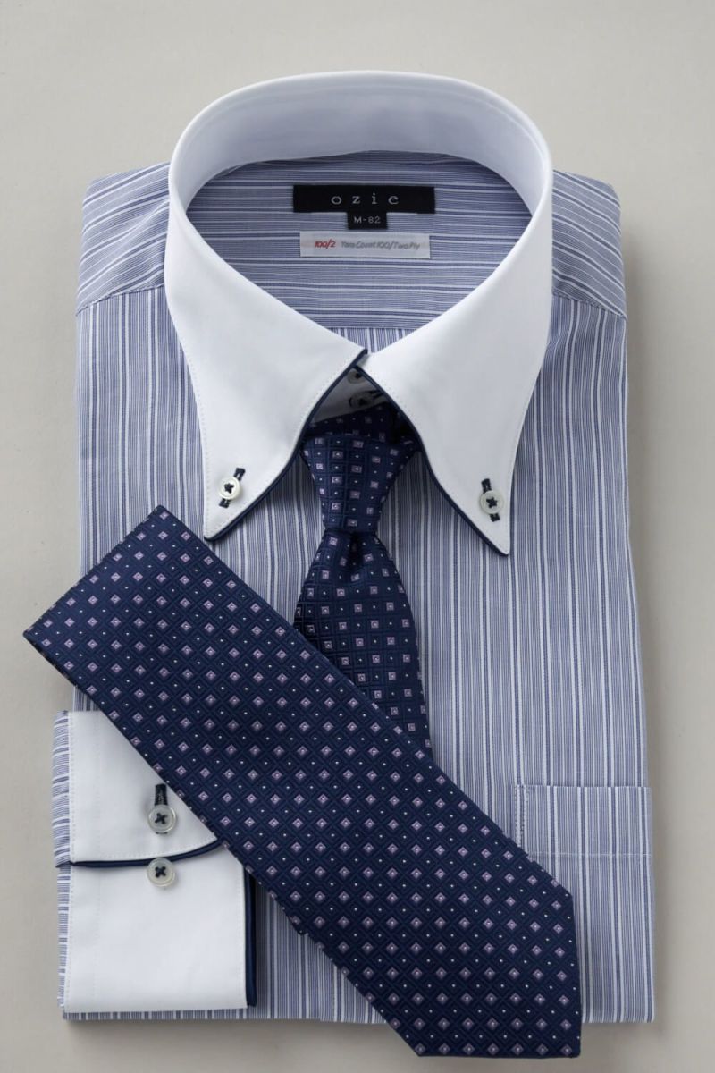 ワイシャツ 8065EPCL-C06B-BL-コーディネートイメージ