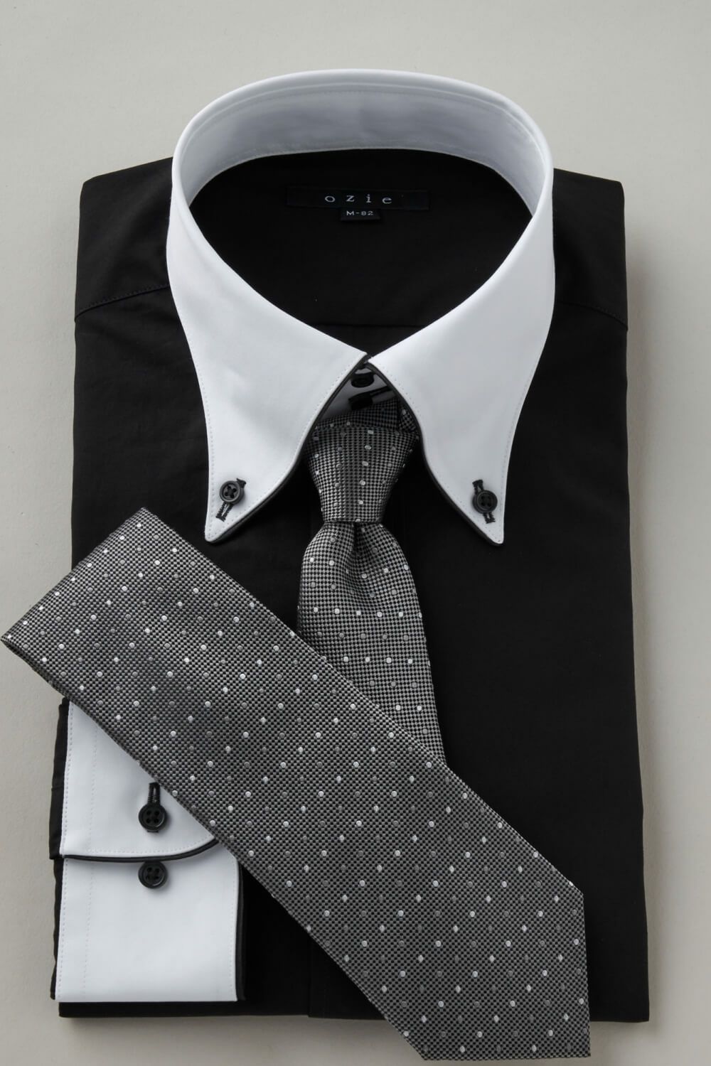 ワイシャツ 8065EPCL-C06C-BK-コーディネートイメージ