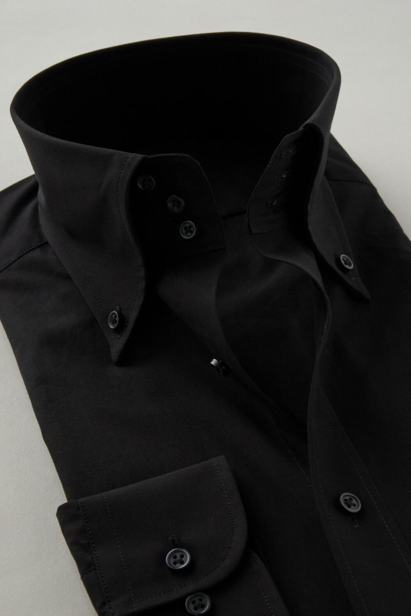 ワイシャツ 8058-C06A-BLACK-衿2