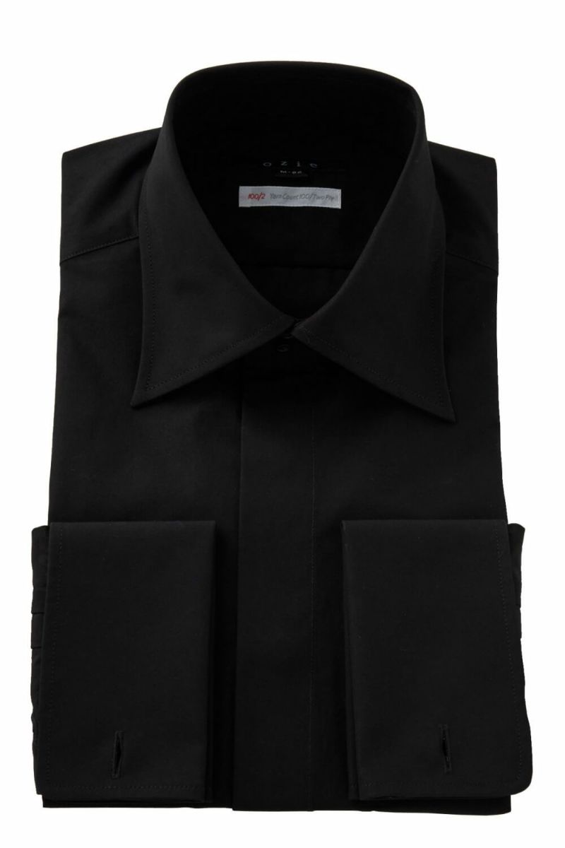 ワイシャツ 8066H-C06A-BLACK