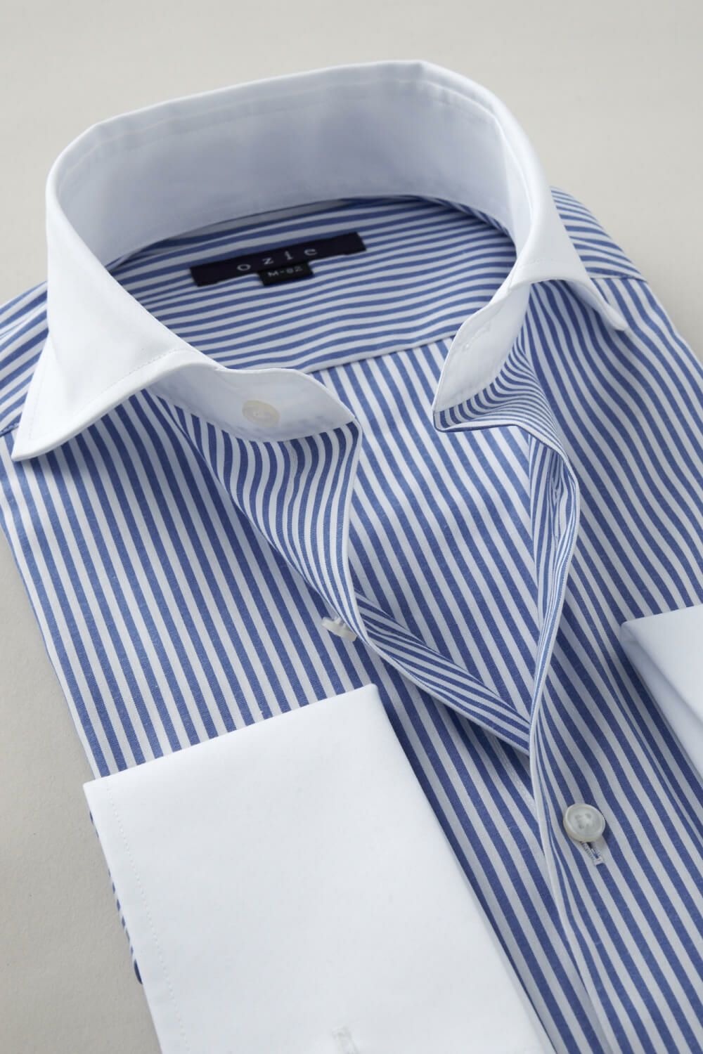 ワイシャツ 8006CL-C06B-BLUE-衿2