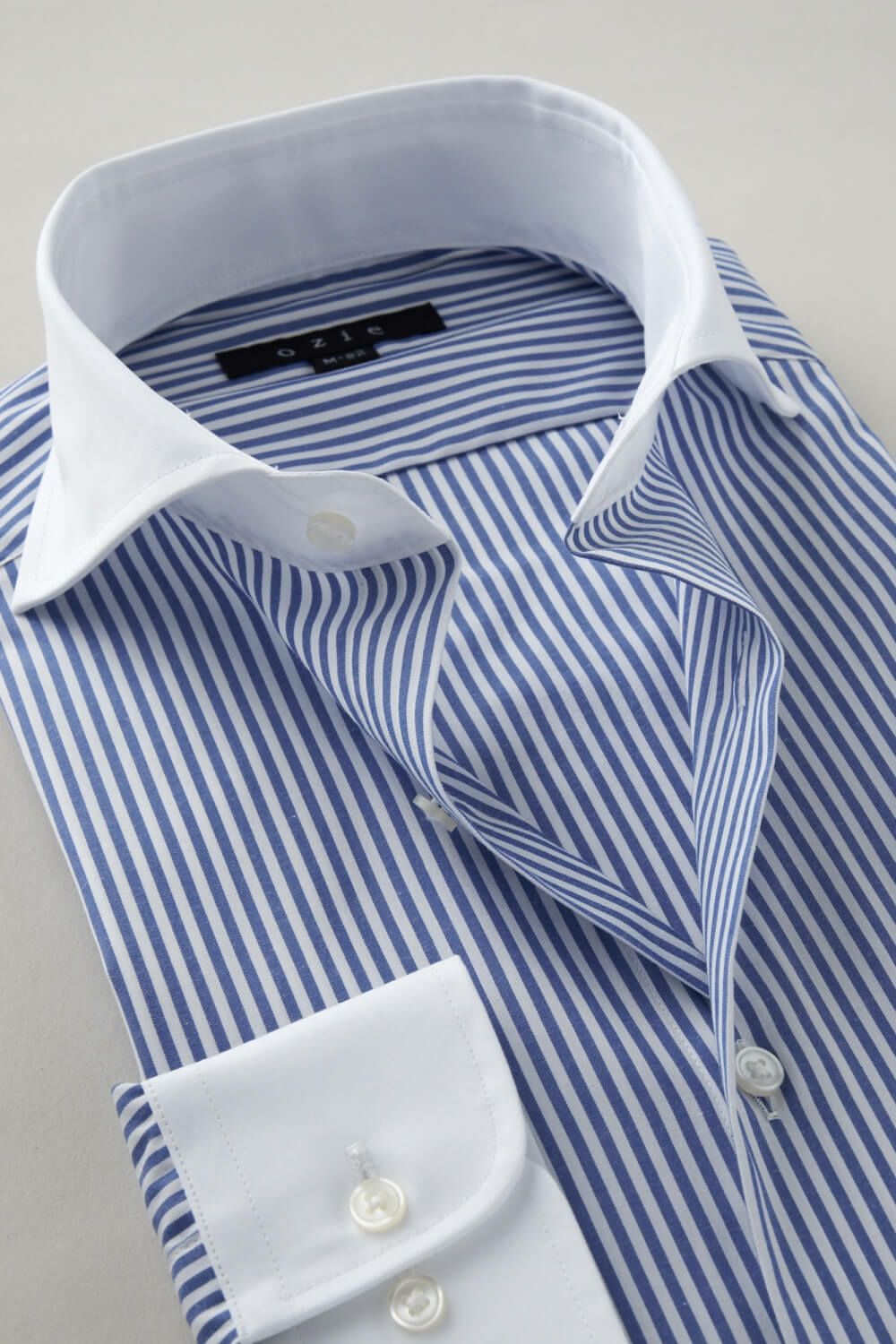 ワイシャツ 8070CL-C06A-BLUE-衿2