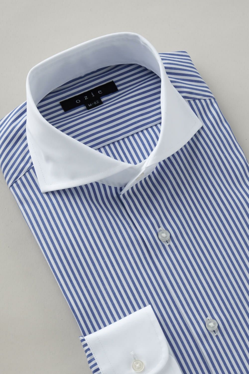 ワイシャツ 8070CL-C06A-BLUE-衿3