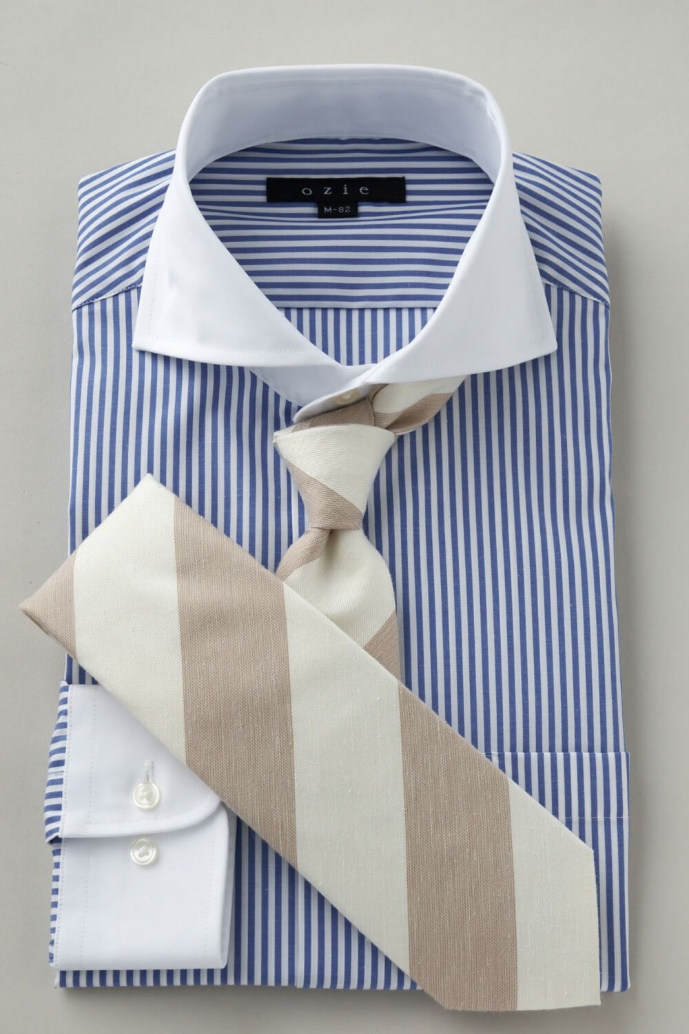 ワイシャツ 8070CL-C06A-BLUE-コーディネートイメージ