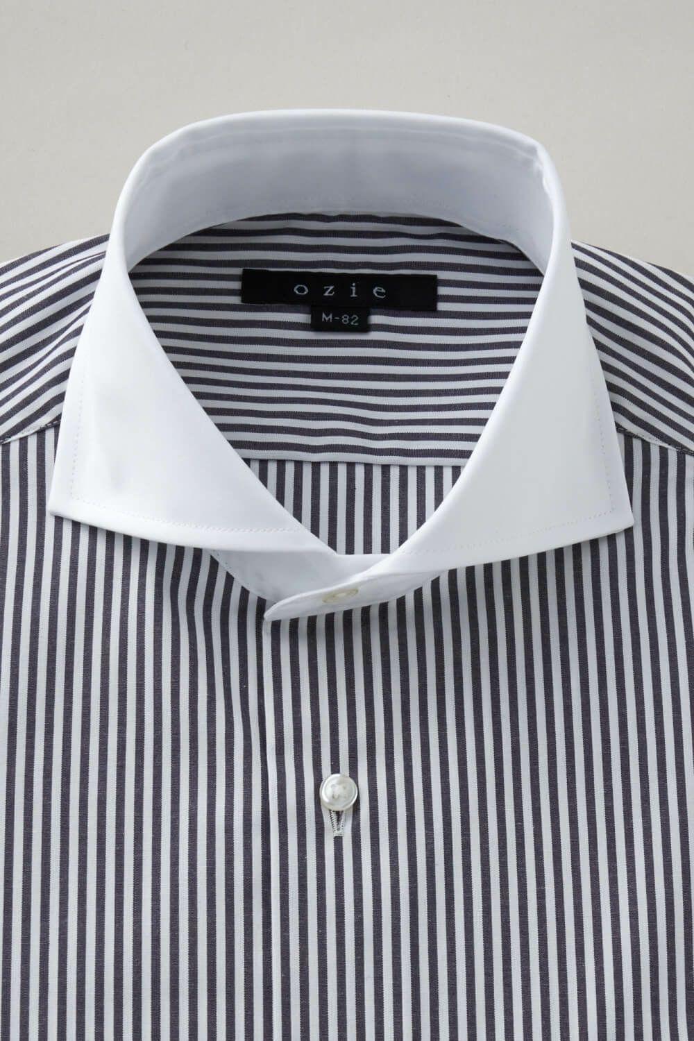 ワイシャツ 8070CL-C06B-BLACK-衿1