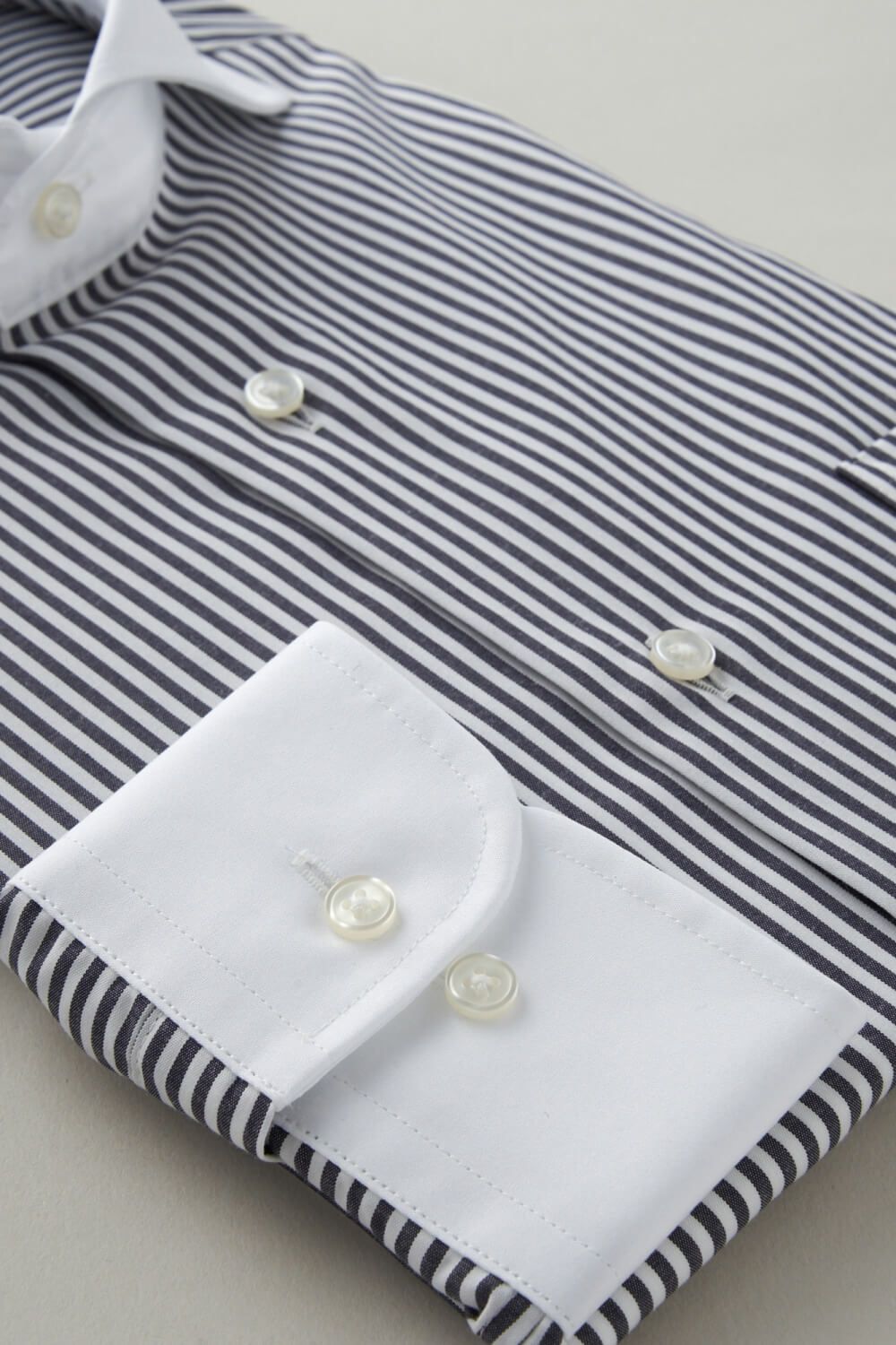 ワイシャツ 8070CL-C06B-BLACK-カフス