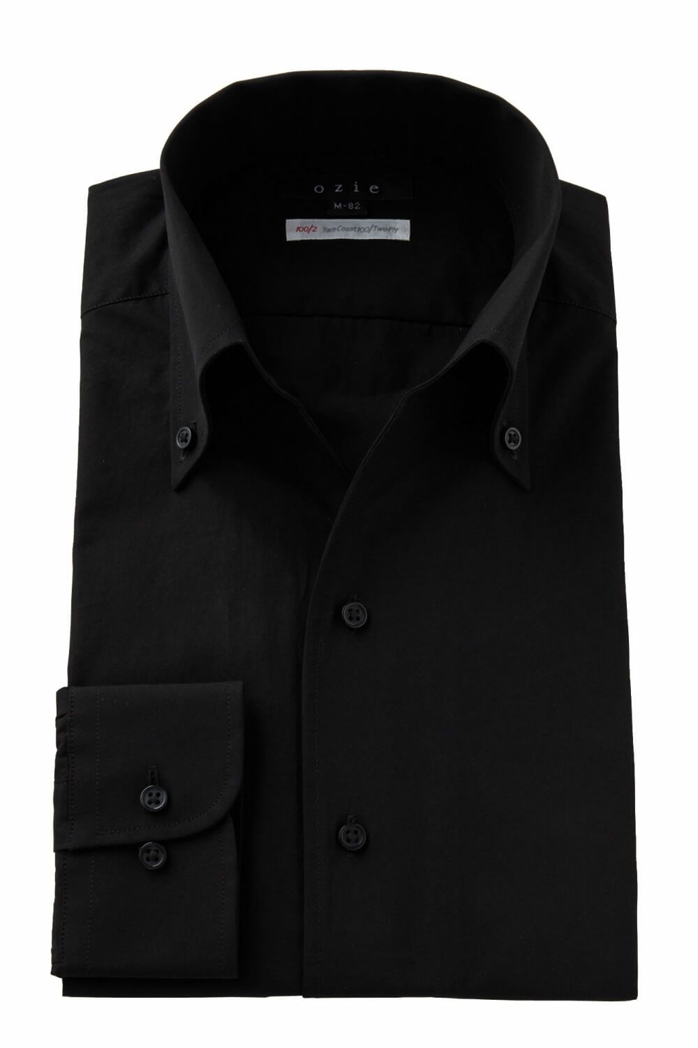 ワイシャツ 8044-C06A-BLACK