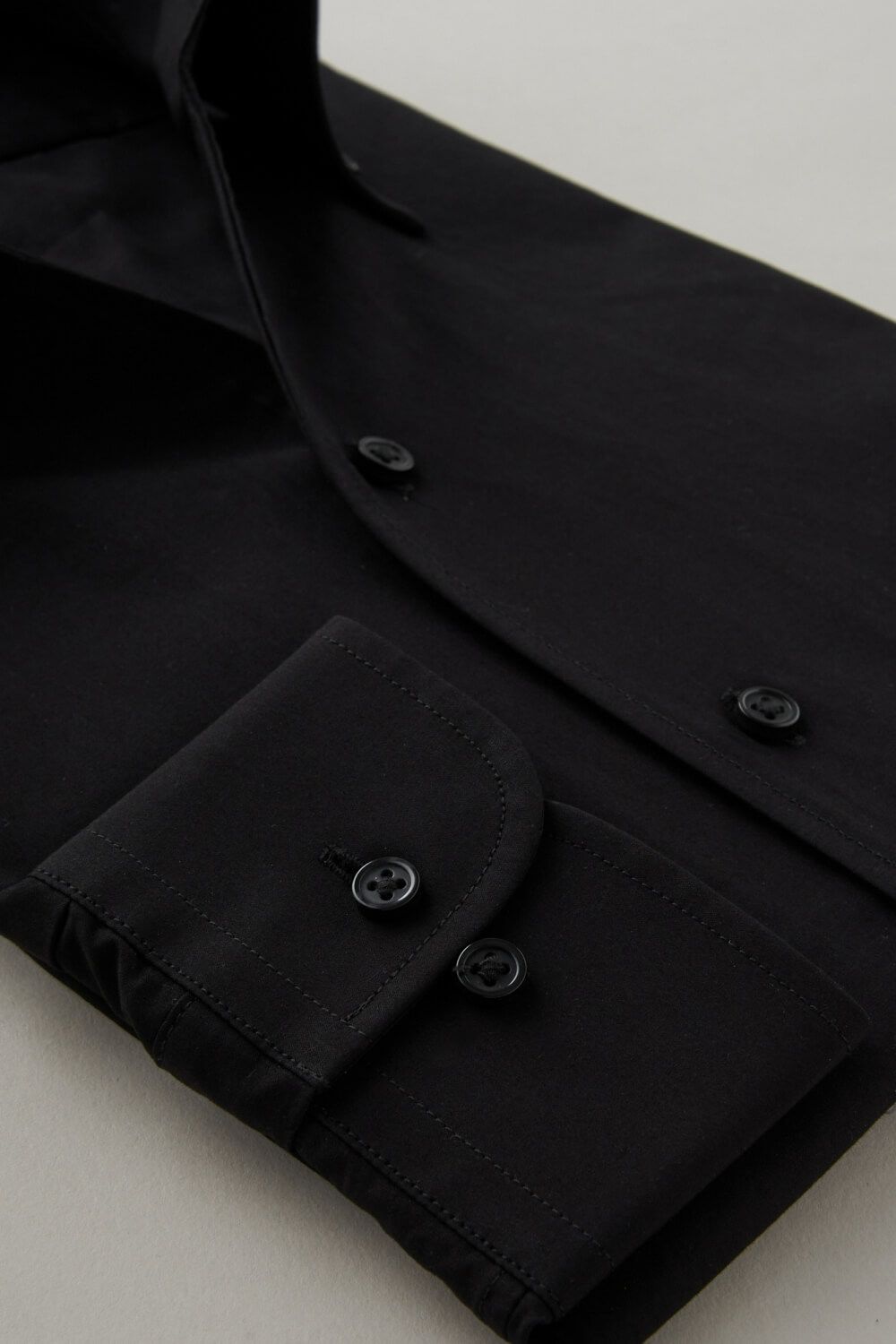 ワイシャツ 8044-C06A-BLACK-カフス