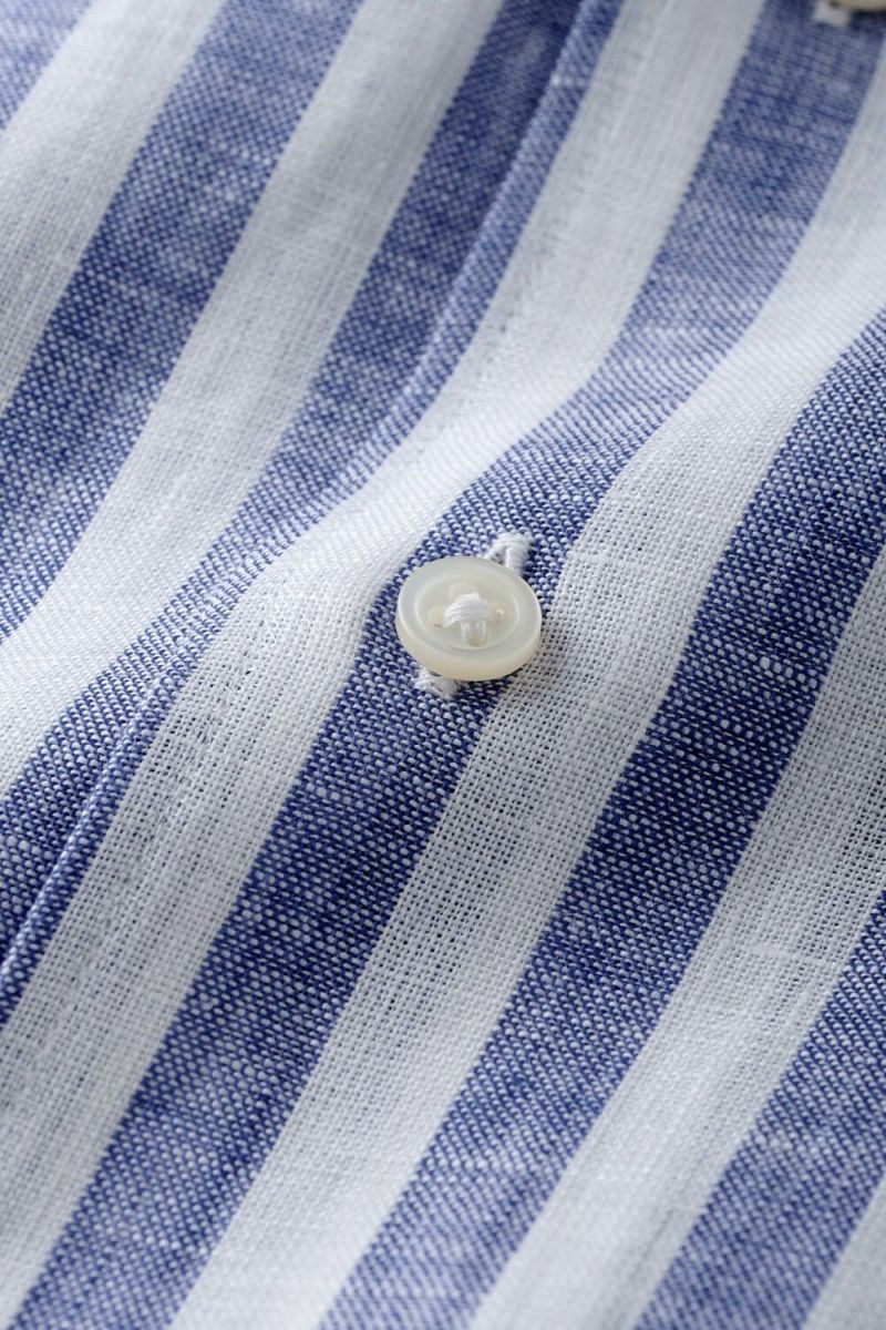 ワイシャツ 8045A-C06A-NAVY-生地