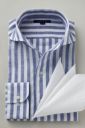 ワイシャツ 8045A-C06A-NAVY-コーディネートイメージ