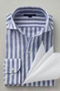 ワイシャツ 8045A-C06A-NAVY-コーディネートイメージ