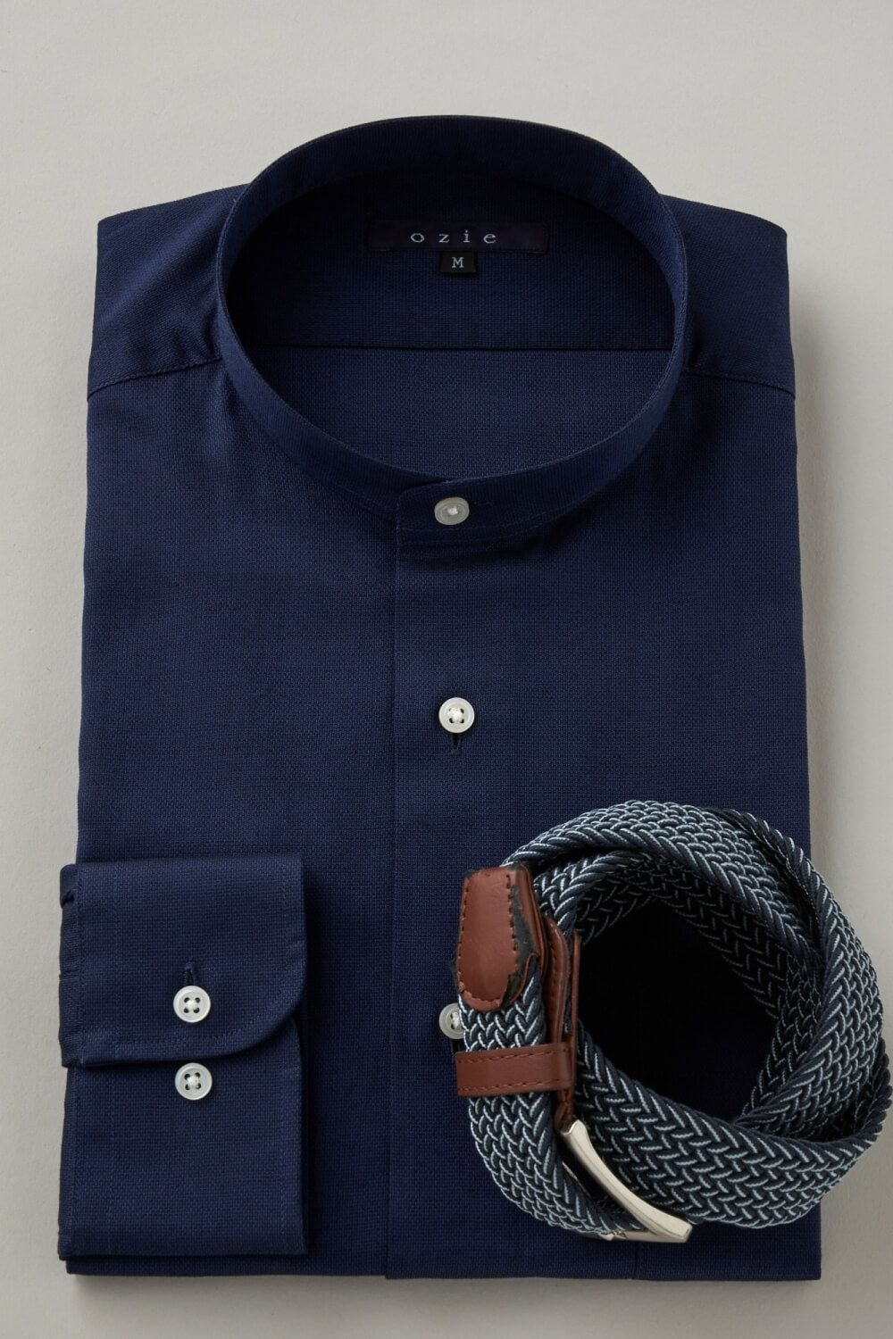 ワイシャツ 8063-C06B-NAVY-コーディネートイメージ