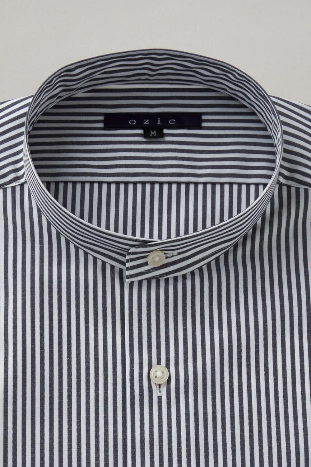 ワイシャツ 8063-C06A-BLACK-衿1