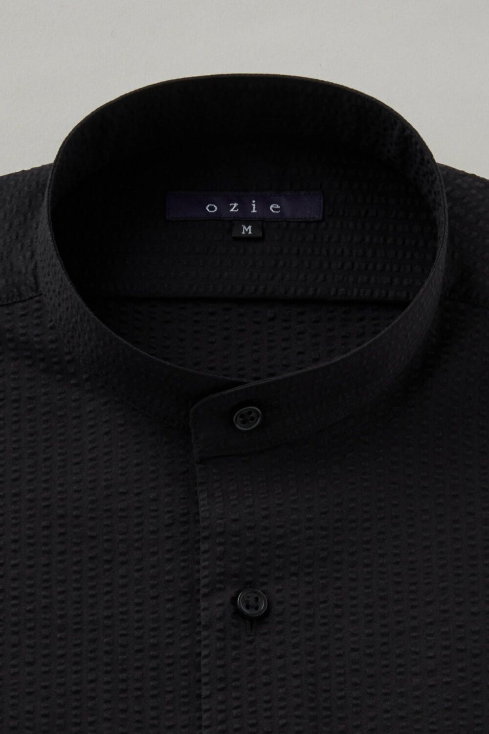 ワイシャツ 8063-C06C-BLACK-衿1