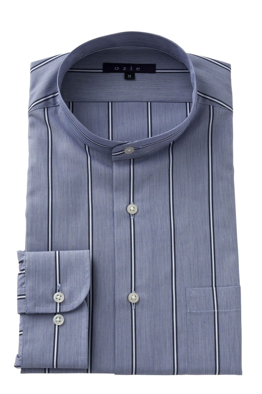 ワイシャツ 8063-C06E-NAVY