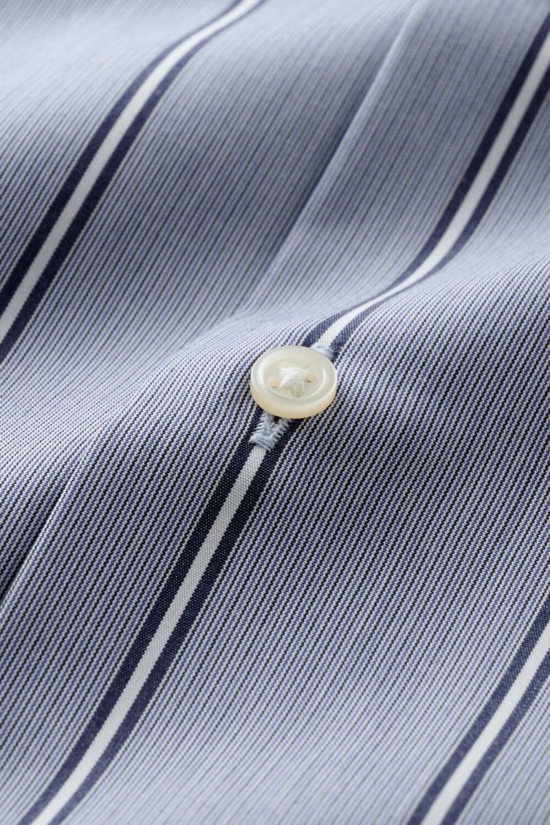 ワイシャツ 8063-C06E-NAVY-生地