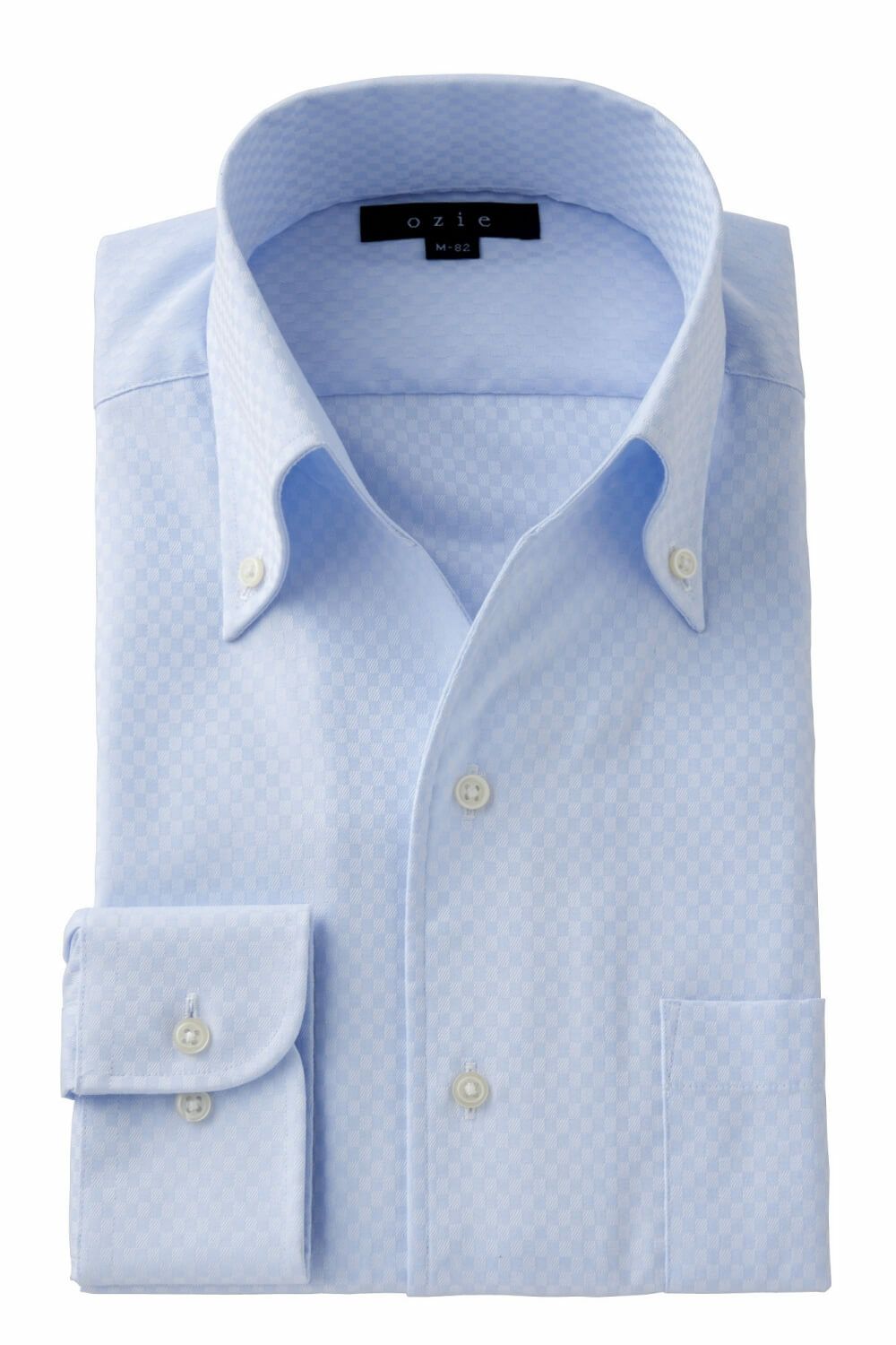 ワイシャツ 8044-C07A-SAX
