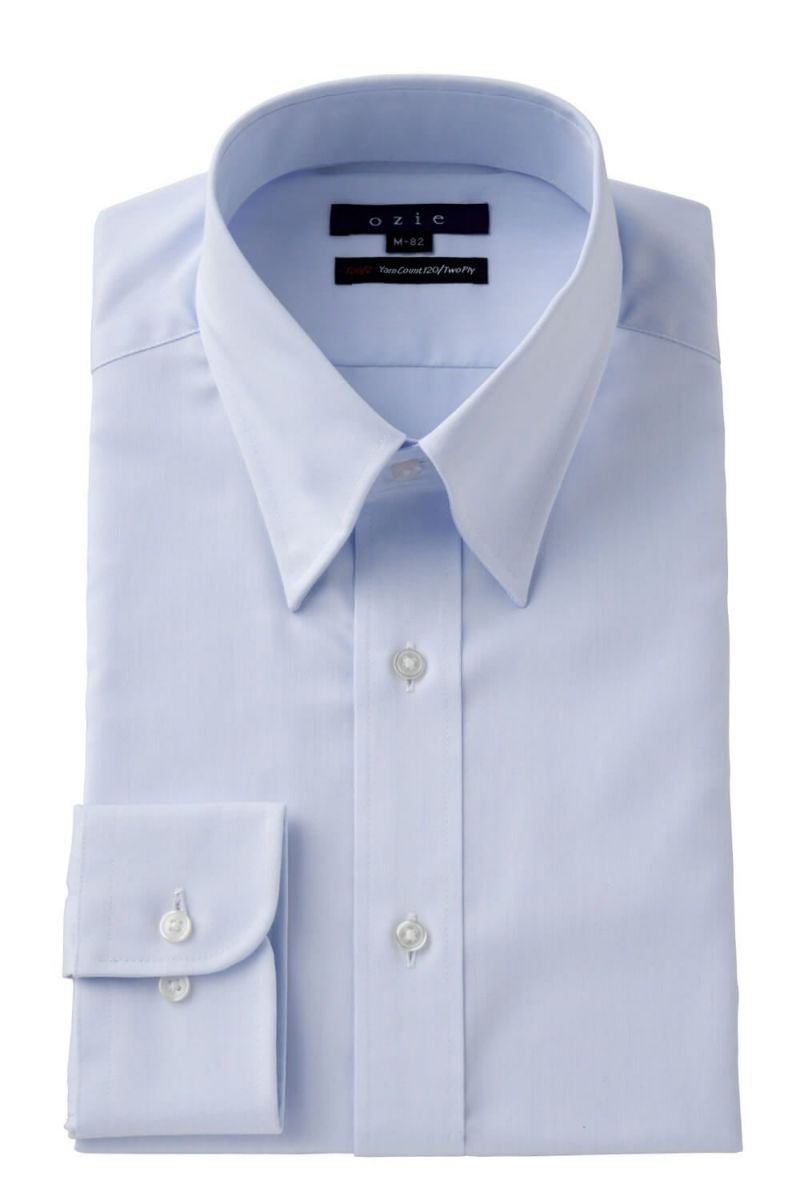 ワイシャツ 8076P-C07A-SAX