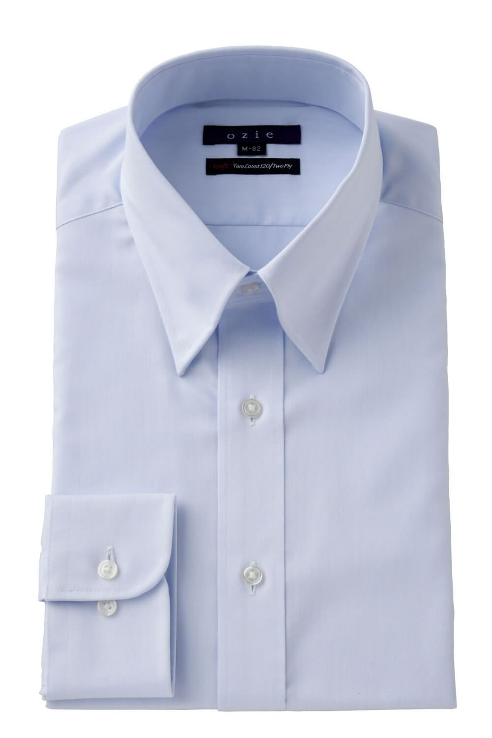 ワイシャツ 8076P-C07A-SAX