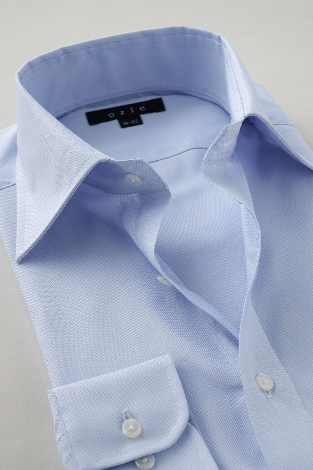 ワイシャツ 8023SD-R07B-SAX-衿2
