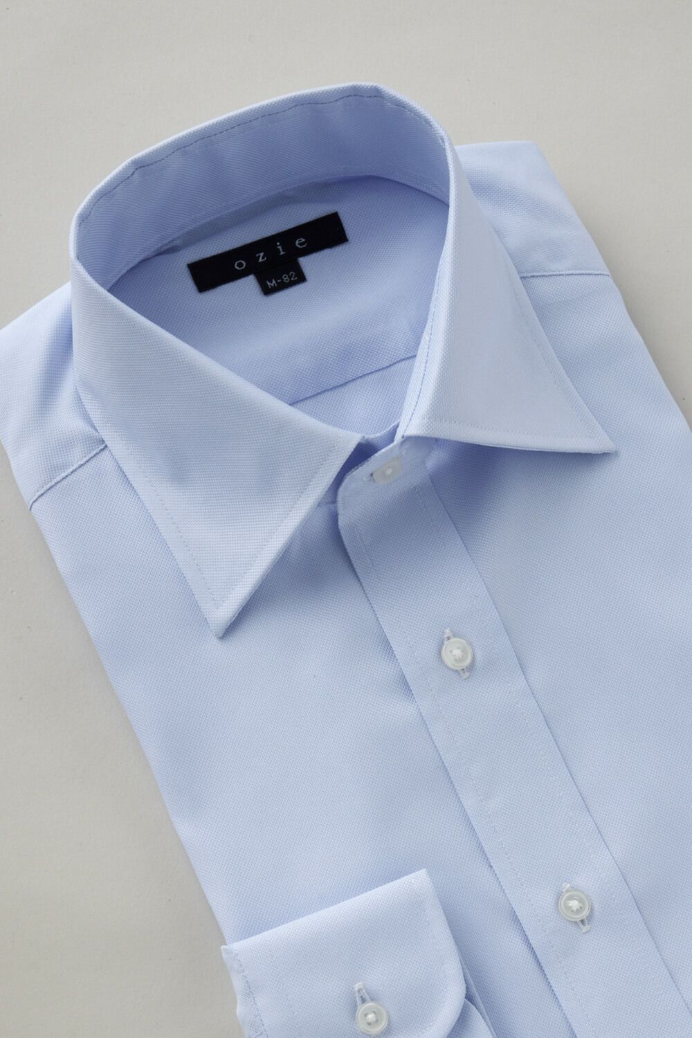 ワイシャツ 8023SD-R07B-SAX-衿3