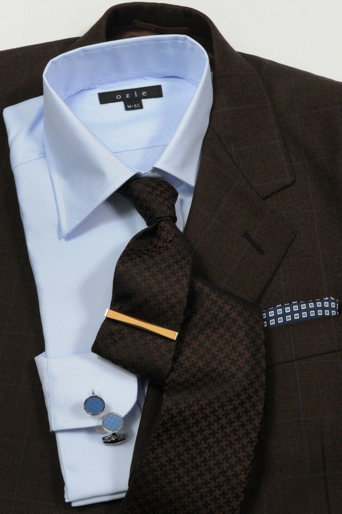 ワイシャツ 8023SD-R07B-SAX-コーディネートイメージ2