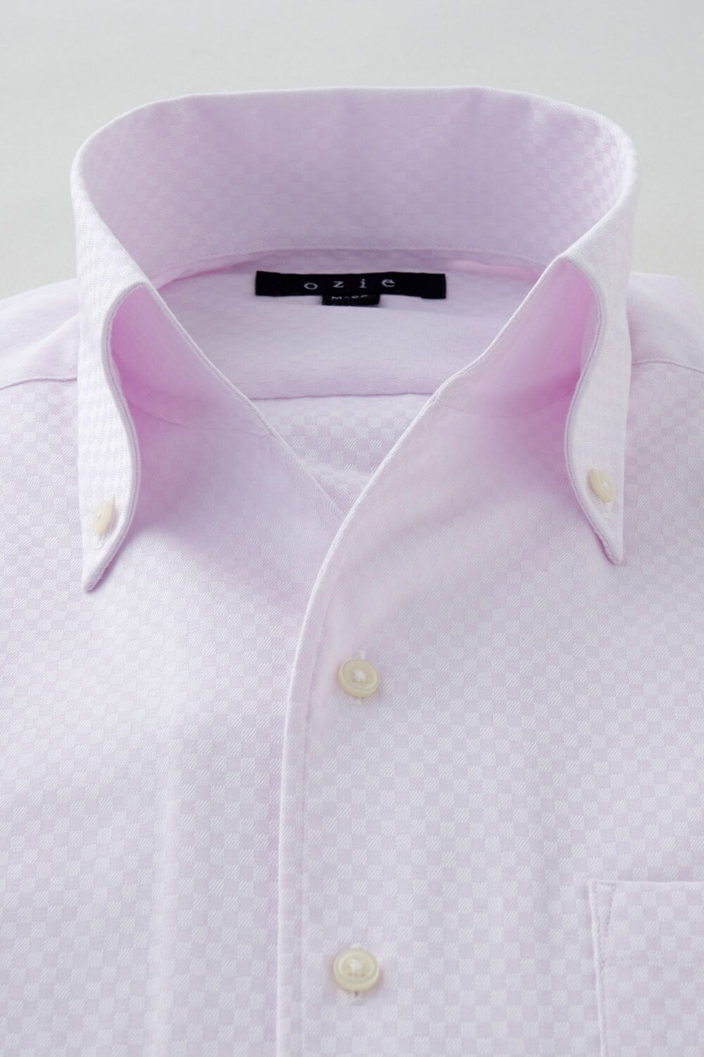 ワイシャツ 8044-C08A-PINK-衿１