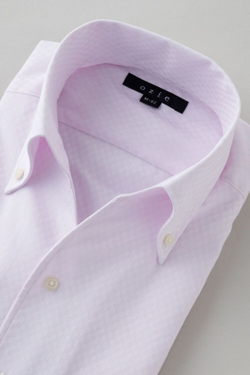 ワイシャツ 8044-C08A-PINK-衿3