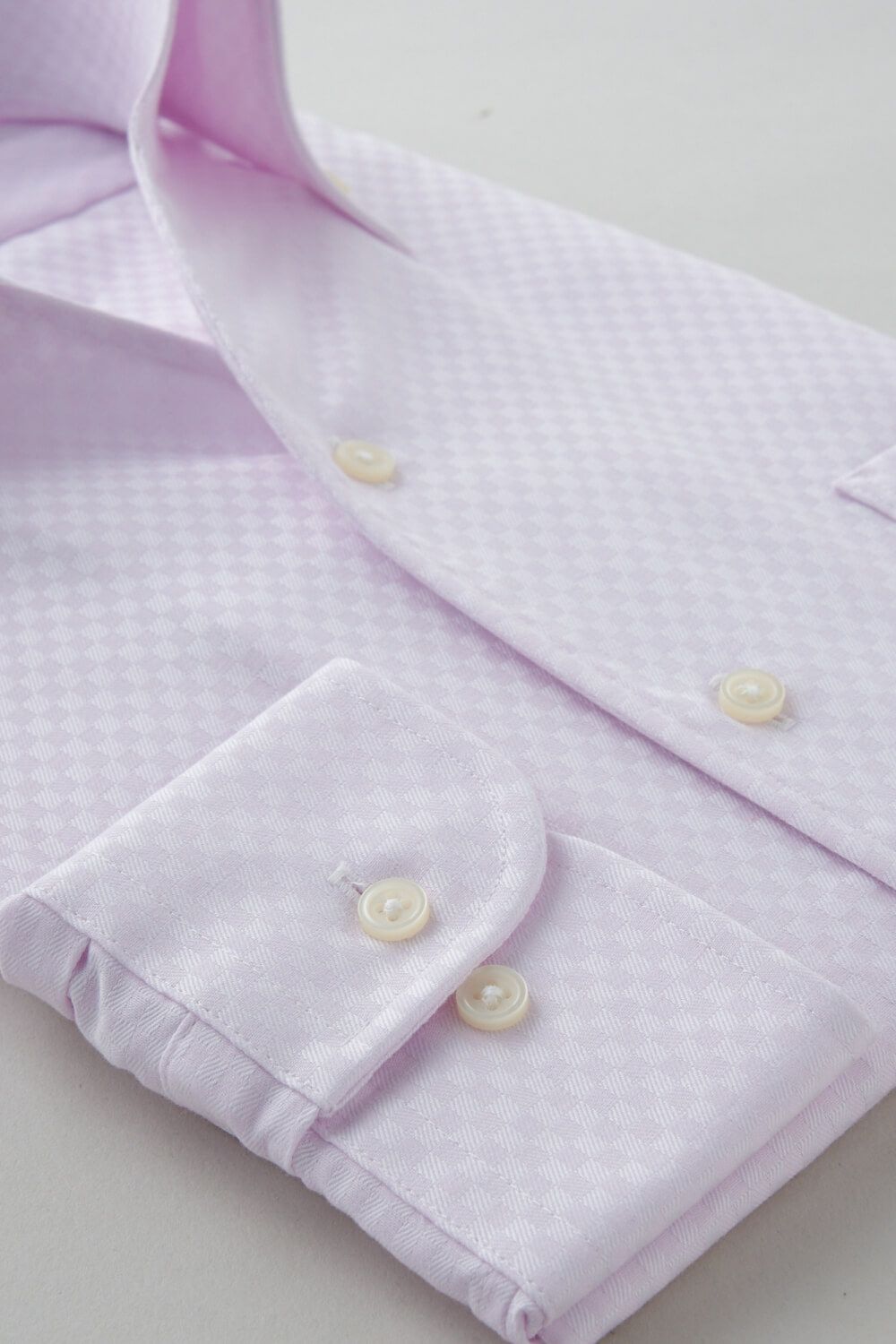 ワイシャツ 8044-C08A-PINK-カフス