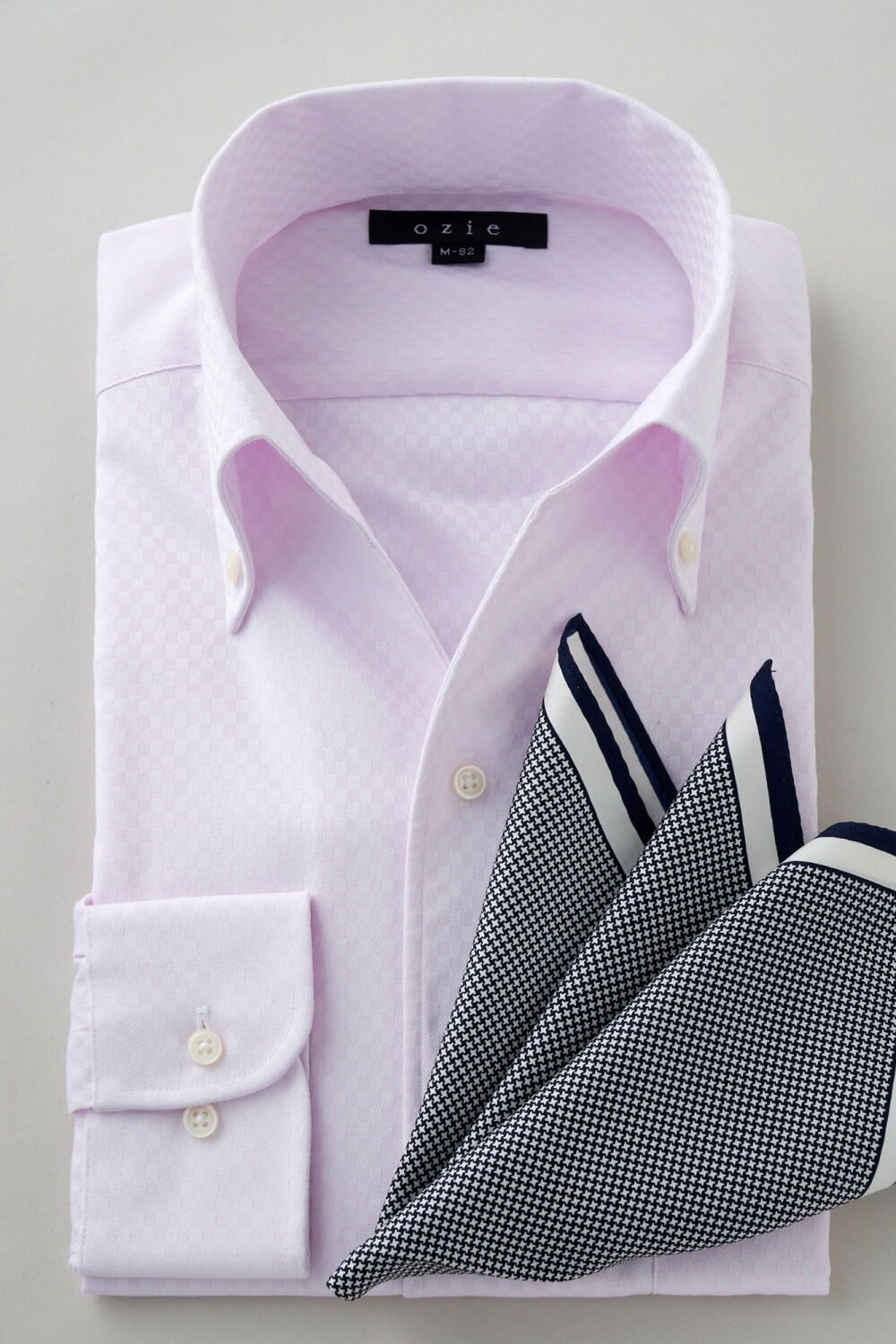 ワイシャツ 8044-C08A-PINK-コーディネートイメージ