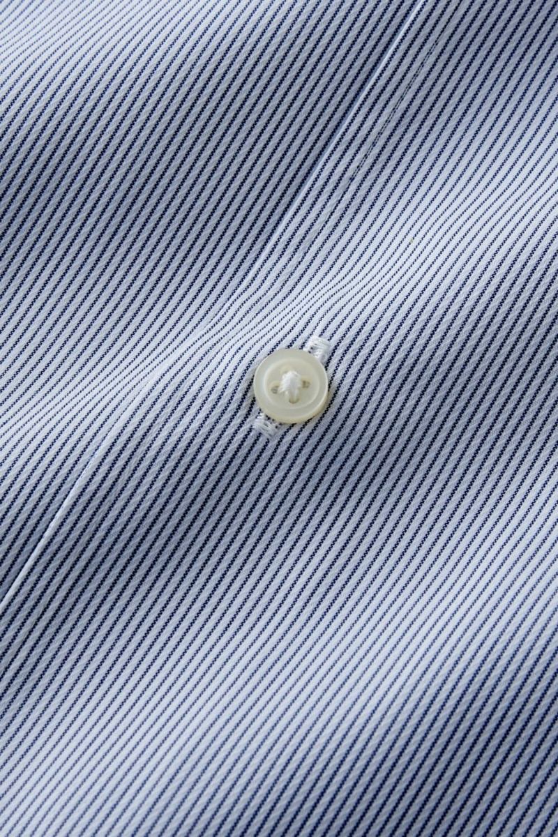 ワイシャツ 8051-C08A-NAVY-生地