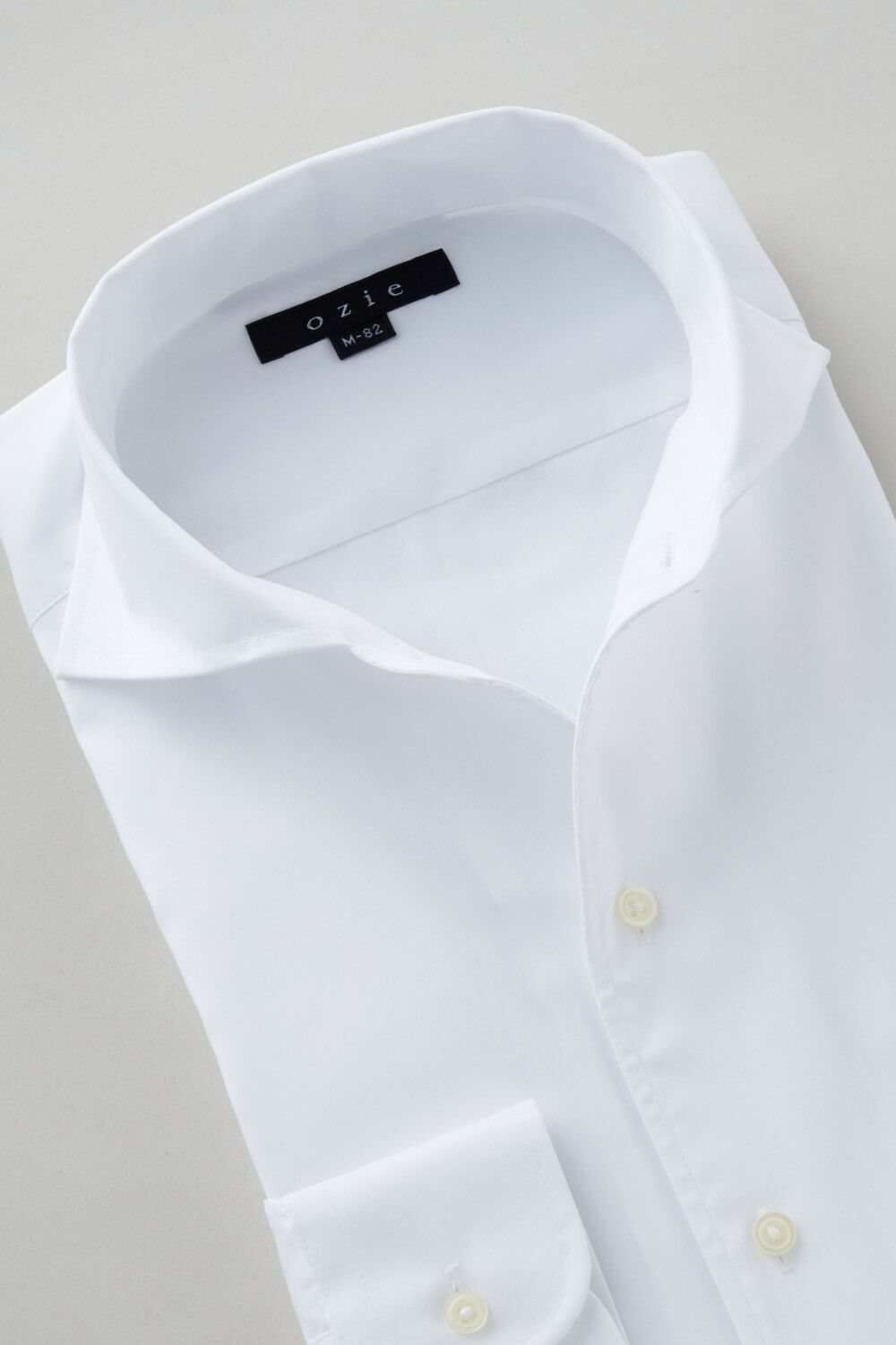 ワイシャツ 8045-C08A-WHITE-衿１