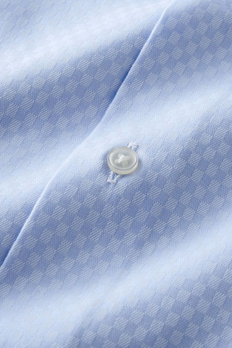 ワイシャツ 8006-C10A-SAX-生地