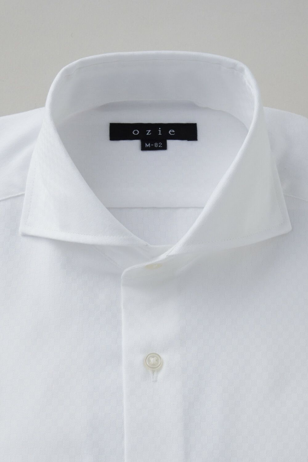 ワイシャツ 8070-C09A-WHITE-衿1