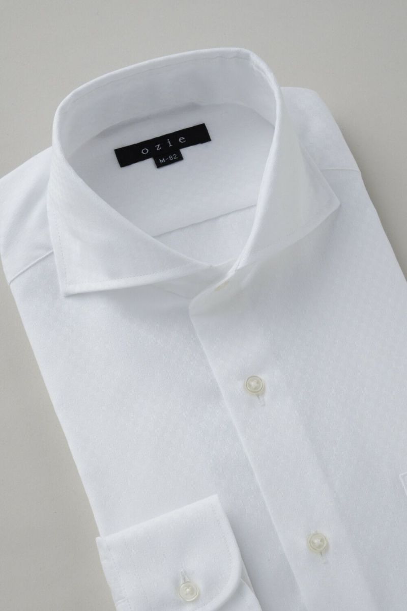 ワイシャツ 8070-C09A-WHITE-衿3