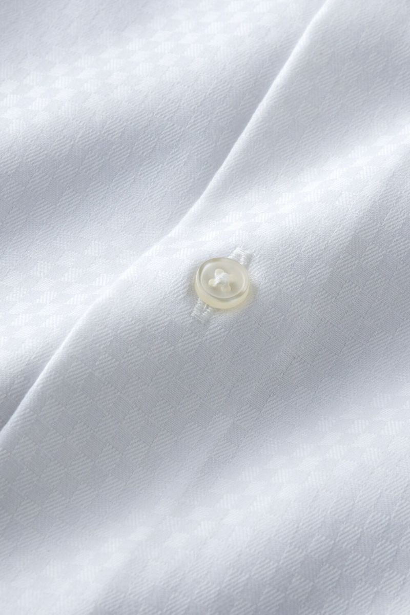 ワイシャツ 8070-C09A-WHITE-生地