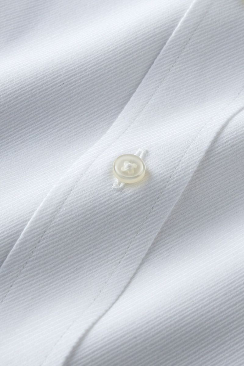 ワイシャツ 8076-C10A-WHITE-生地