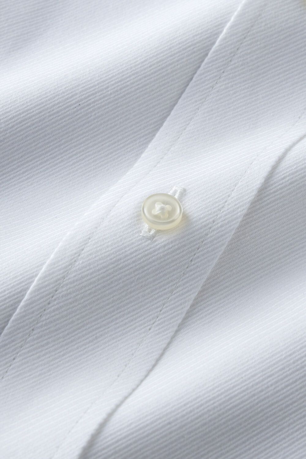 ワイシャツ 8076-C10A-WHITE-生地