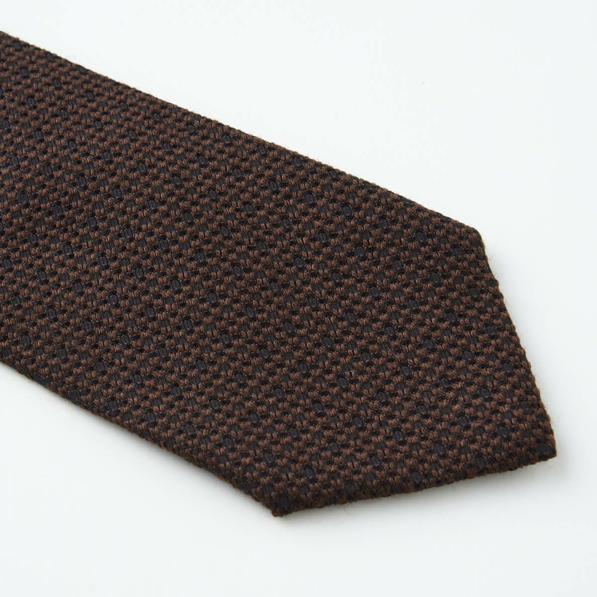 ネクタイ NW-220-BROWN-剣先