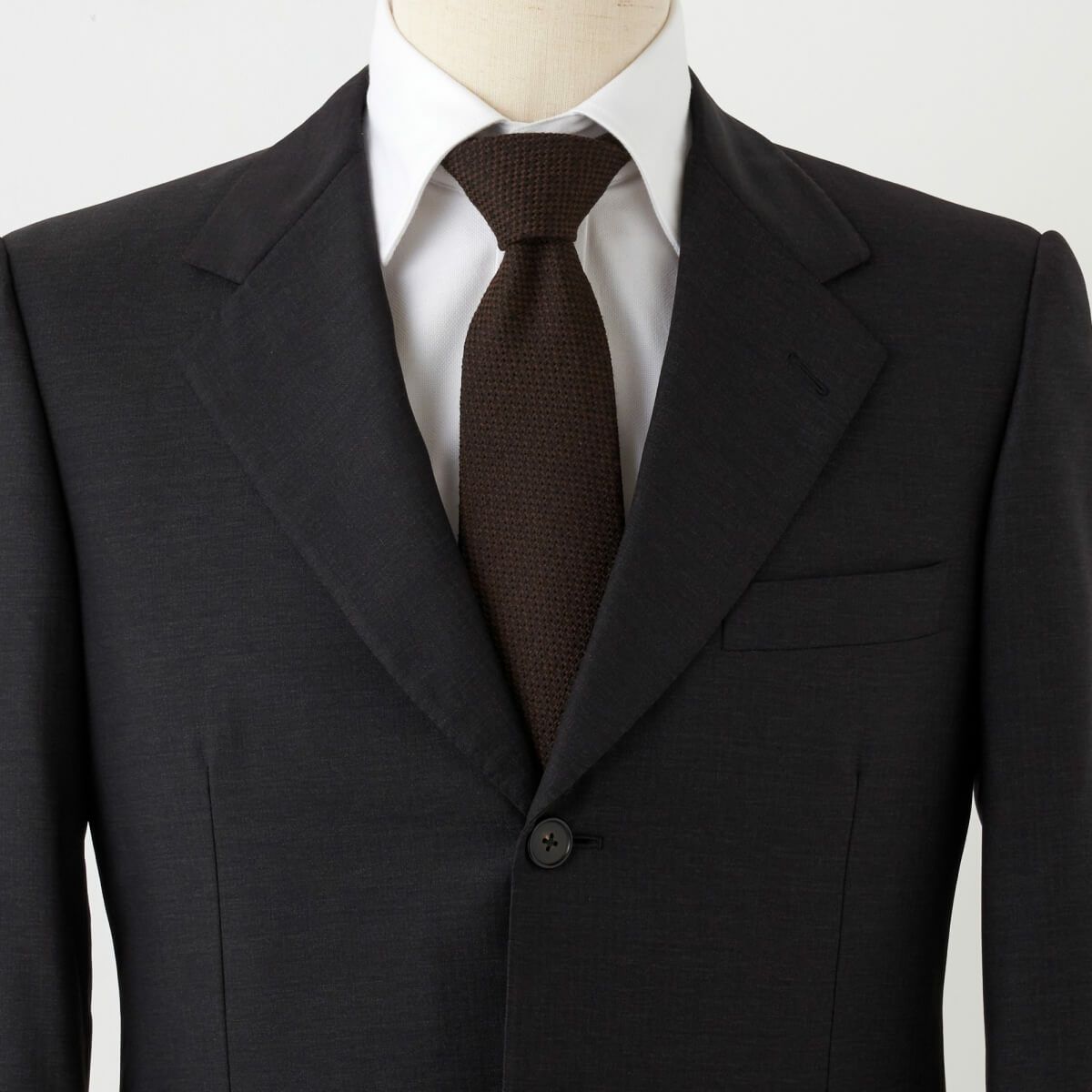 ネクタイ NW-220-BROWN-コーディネート