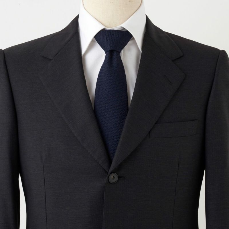 ネクタイ NW-221-NAVYBLUE-コーディネート