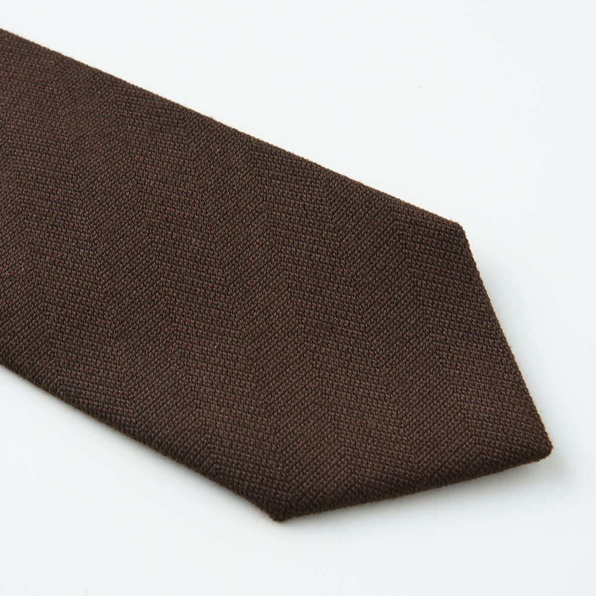 ネクタイ NW-224-BROWN-剣先