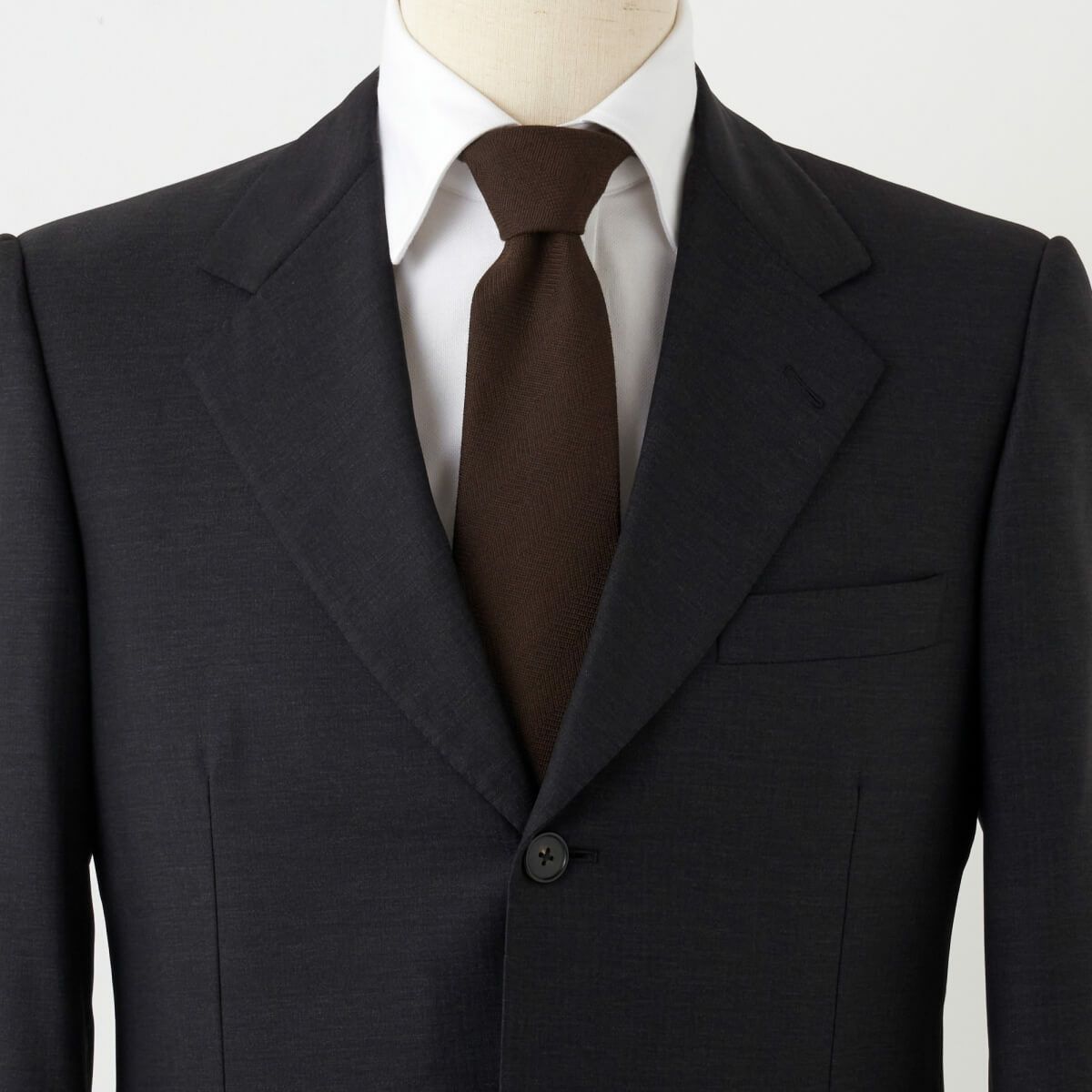 ネクタイ NW-224-BROWN-コーディネート